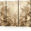 Artgeist Pertvara - Carved Baroque Ornaments - Rich Composition in Sepia Colors