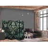 Artgeist Pertvara - Dark Žalias Victorian Leaves - Botanical Carved Composition