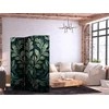 Artgeist Pertvara - Dark Žalias Victorian Leaves - Botanical Carved Composition