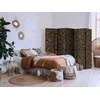 Artgeist Pertvara - Dense Vegetation - Botanical Patterns in Illustrative Style; Brown