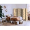 Artgeist Pertvara - Drawn Pattern in Spots and Dots - in Shades of Oranžinis and Ecru