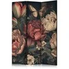 Artgeist Pertvara - Floral Illustration - Magnificent Flower Buds on a Turquoise Background