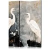 Artgeist Pertvara - Herons and cherry blossoms - oriental-style illustration depicting birds