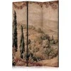 Artgeist Pertvara - Landscape with Cypresses - Old Tapestry with Mediterranean Vegetation