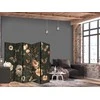 Artgeist Pertvara - Mysterious Garden - Butterflies Flying Over Flowers - Rustic Evening