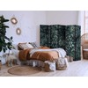 Artgeist Pertvara - Oriental Carpet Pattern - Emerald Ornaments and Rubbed Patterns
