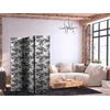 Artgeist Pertvara - Pastel birds - a delicate pattern of baltas and pilkas herons on a light pink background