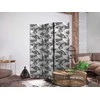 Artgeist Pertvara - Pastel birds - a delicate pattern of baltas and pilkas herons on a light pink background