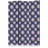 Artgeist Pertvara - Sunny Patterns - Repeating Sun Motif on a Navy Background