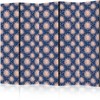 Artgeist Pertvara - Sunny Patterns - Repeating Sun Motif on a Navy Background