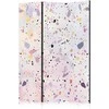 Artgeist Pertvara - Terrazzo in Confetti Style - Violet-Rožinė - Colorful Pattern