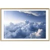 Artgeist Plakatas - Aerial Landscapes: Sunbeams Illuminating Puffy Cloud Formations