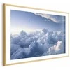 Artgeist Plakatas - Aerial Landscapes: Sunbeams Illuminating Puffy Cloud Formations