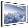Artgeist Plakatas - Aerial Landscapes: Sunbeams Illuminating Puffy Cloud Formations
