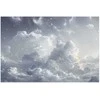 Artgeist Plakatas - Astral Calm: Stars Scattered Over Delicate Clouds
