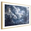 Artgeist Plakatas - Astronomical Wonders: Clouds and Stars in Harmonious Union