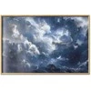 Artgeist Plakatas - Astronomical Wonders: Clouds and Stars in Harmonious Union