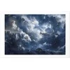 Artgeist Plakatas - Astronomical Wonders: Clouds and Stars in Harmonious Union