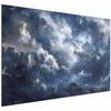 Artgeist Plakatas - Astronomical Wonders: Clouds and Stars in Harmonious Union