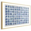 Artgeist Plakatas - Azulejos Tiles - traditional Portuguese ceramic tiles