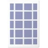 Artgeist Plakatas - Baltas Lines - a grid with large gaps on a mėlynas background