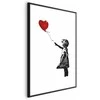 Artgeist Plakatas - Banksy: Girl with a Balloon