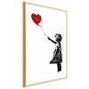 Artgeist Plakatas - Banksy: Girl with a Balloon