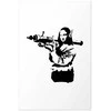 Artgeist Plakatas - Banksy Mona Lisa with Rocket Launcher