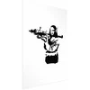 Artgeist Plakatas - Banksy Mona Lisa with Rocket Launcher