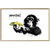 Artgeist Plakatas - Banksy: Monkey with a Banana