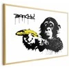 Artgeist Plakatas - Banksy: Monkey with a Banana