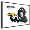 Artgeist Plakatas - Banksy: Monkey with a Banana