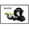 Artgeist Plakatas - Banksy: Monkey with a Banana