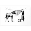 Artgeist Plakatas - Banksy: Zebra Washing