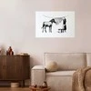 Artgeist Plakatas - Banksy: Zebra Washing