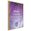 Artgeist Plakatas - Be Yourself