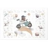 Artgeist Plakatas - Bear in a Race Car