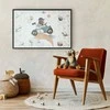 Artgeist Plakatas - Bear in a Race Car