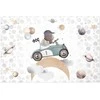 Artgeist Plakatas - Bear in a Race Car