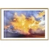 Artgeist Plakatas - Beautiful Sunset - clouds in warm shades