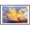 Artgeist Plakatas - Beautiful Sunset - clouds in warm shades