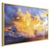 Artgeist Plakatas - Beautiful Sunset - clouds in warm shades