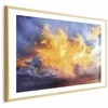 Artgeist Plakatas - Beautiful Sunset - clouds in warm shades