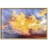 Artgeist Plakatas - Beautiful Sunset - clouds in warm shades