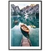 Artgeist Plakatas - Boats in the Dolomites