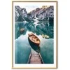 Artgeist Plakatas - Boats in the Dolomites