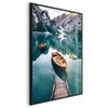 Artgeist Plakatas - Boats in the Dolomites