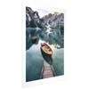 Artgeist Plakatas - Boats in the Dolomites