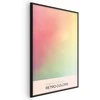 Artgeist Plakatas - Cherry Breeze - Pastel Gradient in Soft, Retro Colors