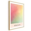 Artgeist Plakatas - Cherry Breeze - Pastel Gradient in Soft, Retro Colors